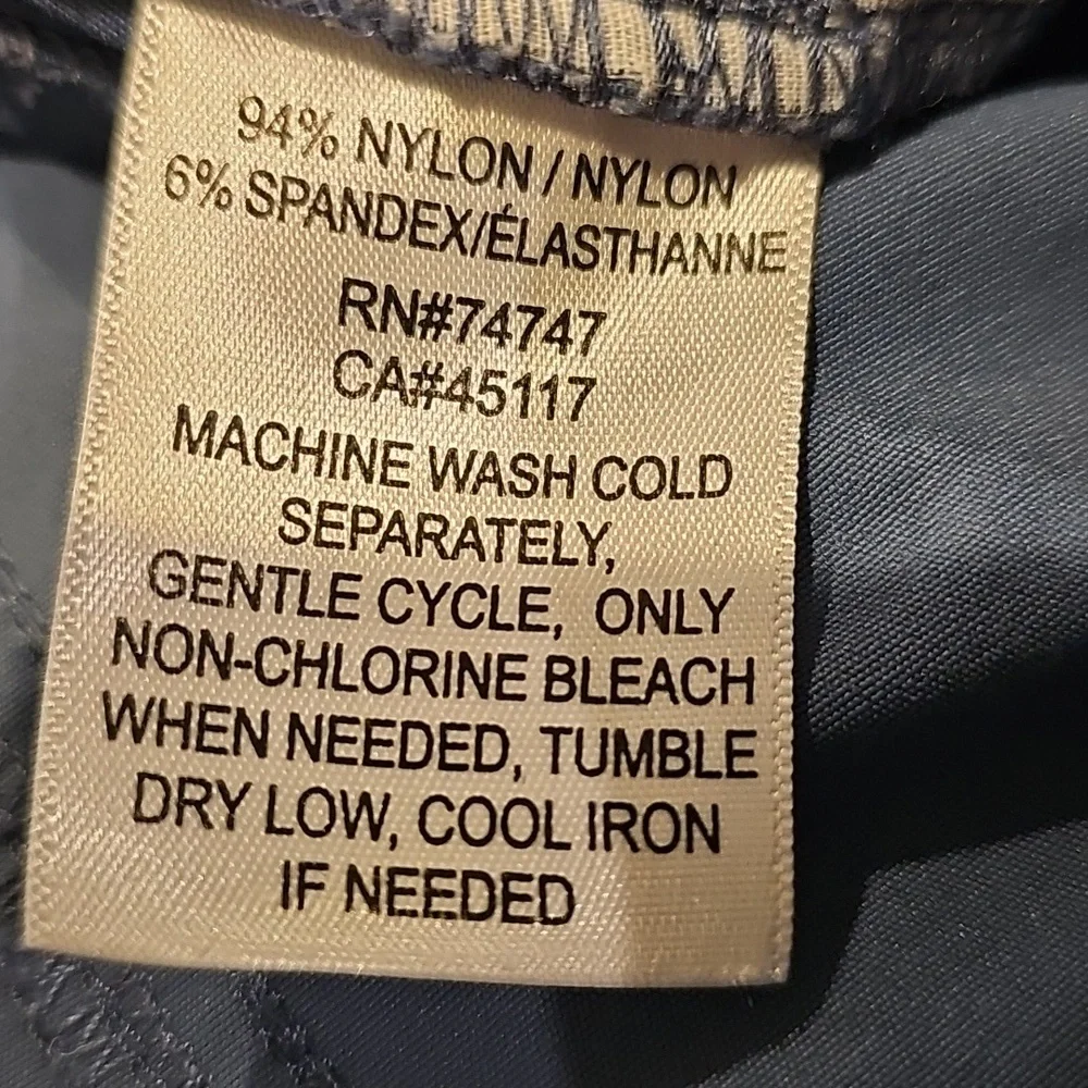 Redhead Mens Nylon Short Size 34 Blue - Picture 5 of 8